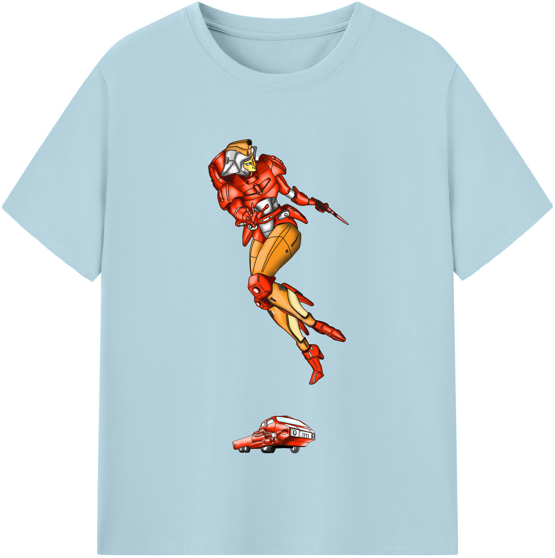 （画像用）  綿100％半袖Tシャツ（フロントプリント）